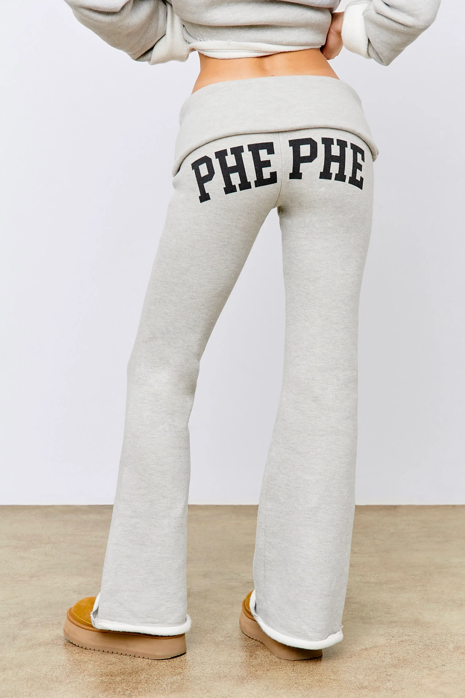 90's Icon Pant Light Heather Grey / Black - Image 3