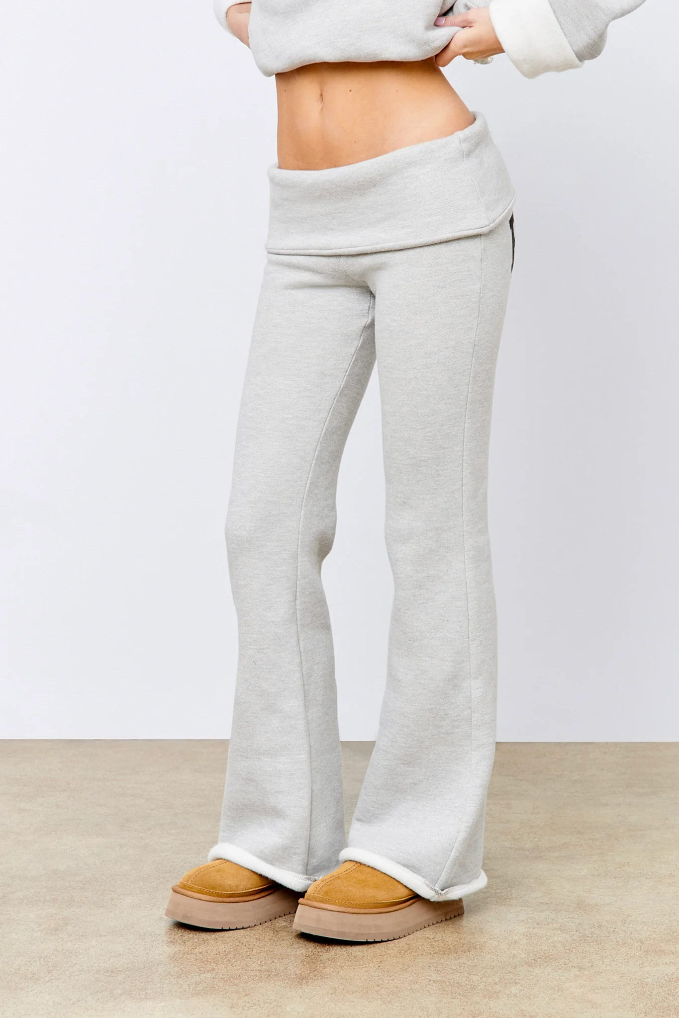 90's Icon Pant Light Heather Grey / Black - Image 5