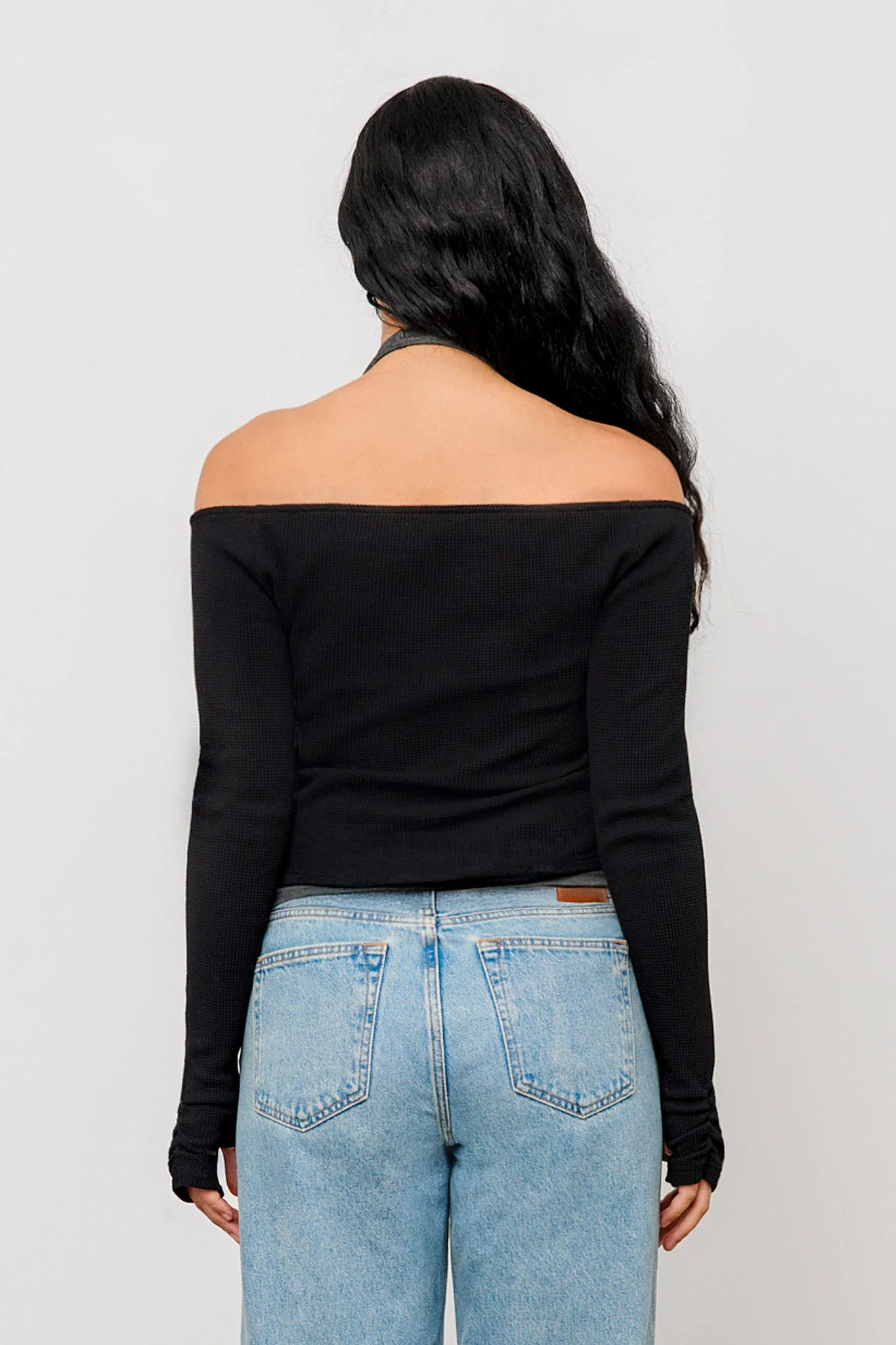 Twofold Top Black - Image 3