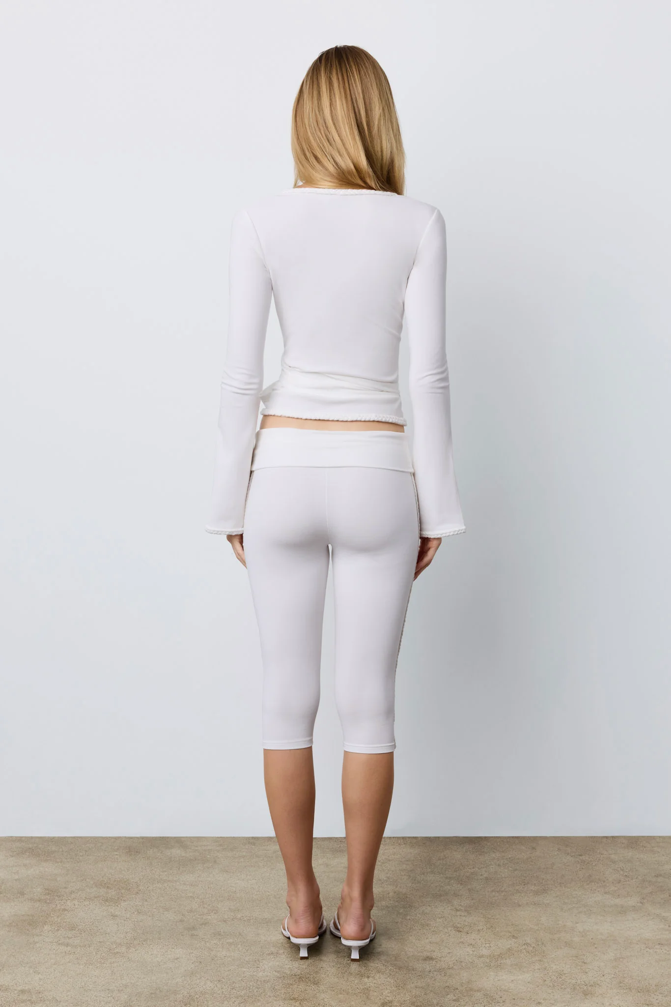 Braided Wrap Top Whipped Cream - Image 7