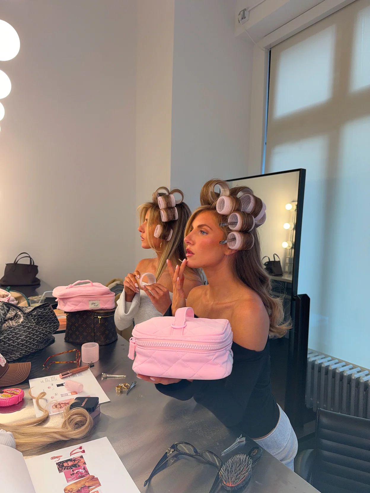 Hair Roller Set Bubblegum Pink - Image 6