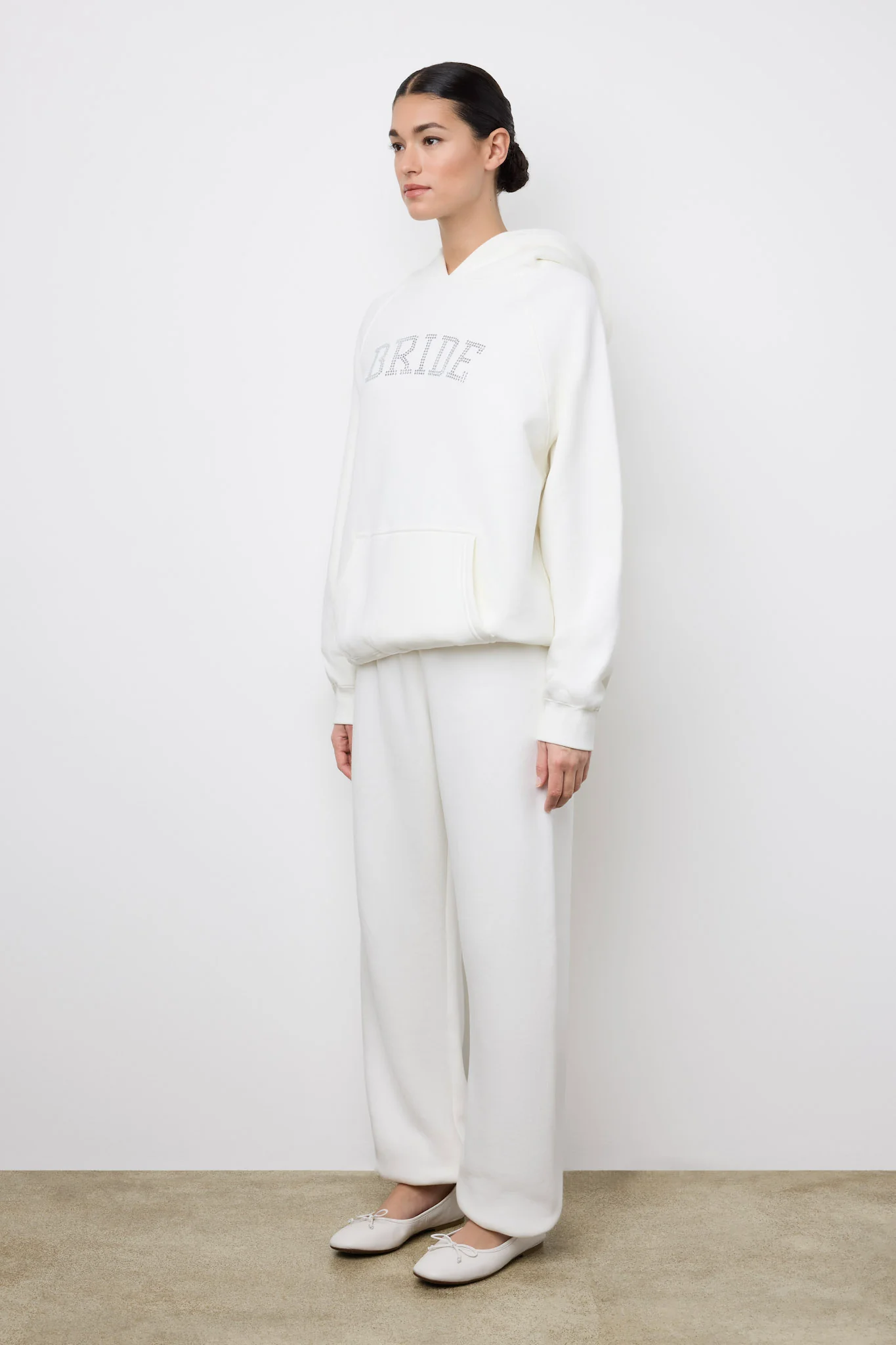 Jetset Bride Hoodie Coconut - Image 3