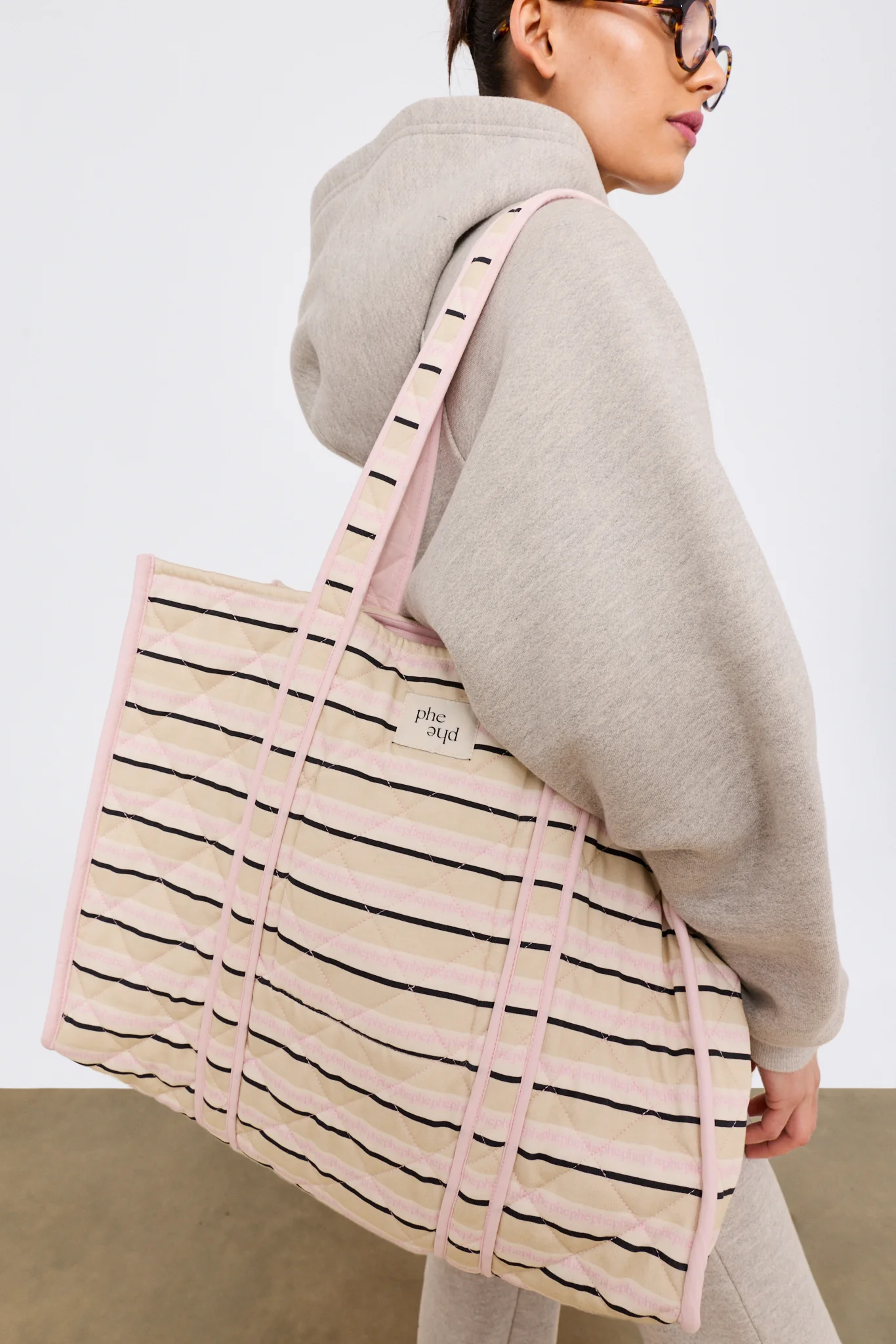 Everyday Tote Sweetheart Stripe - Image 4