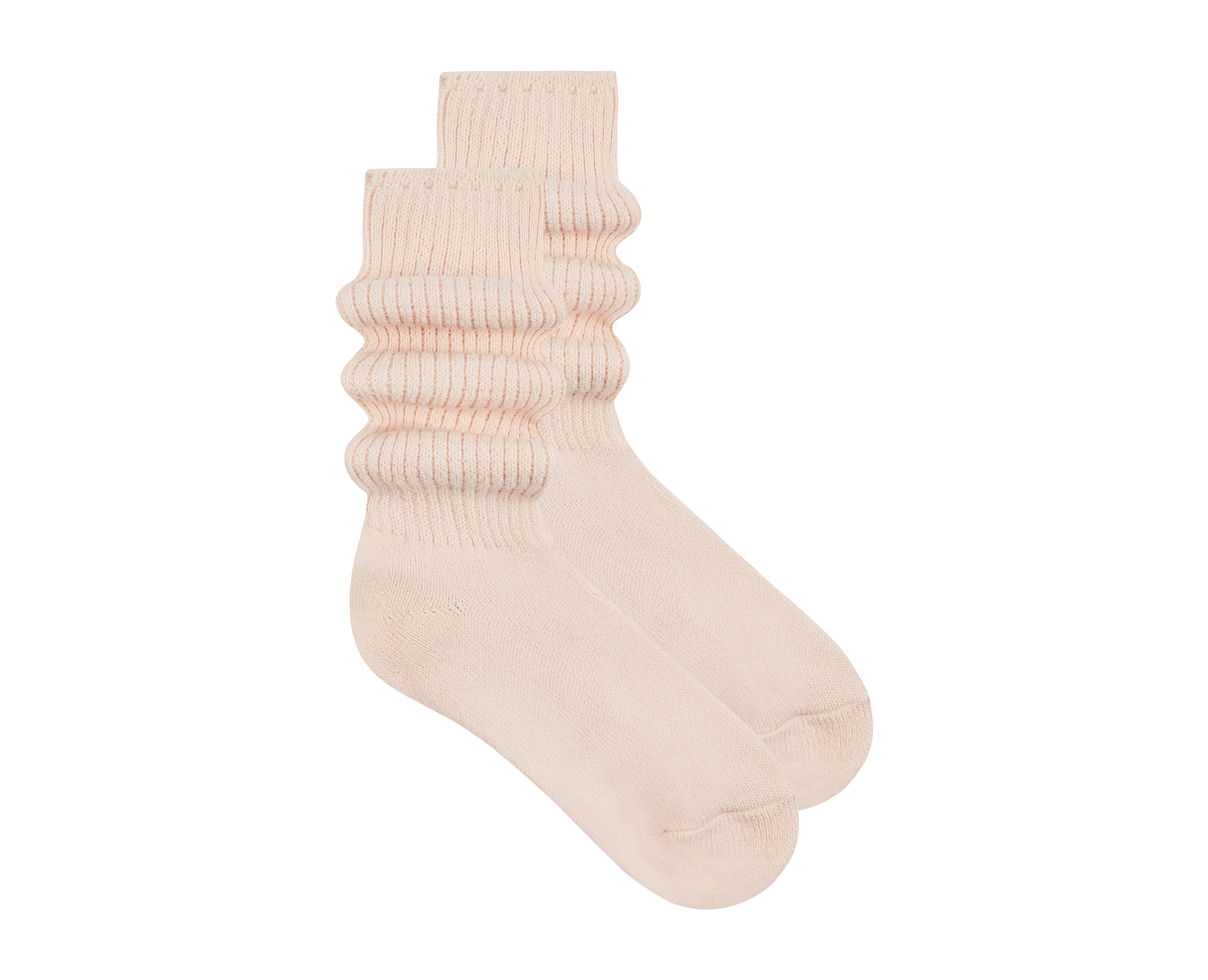 Scrunch Socks Beige - Image 3