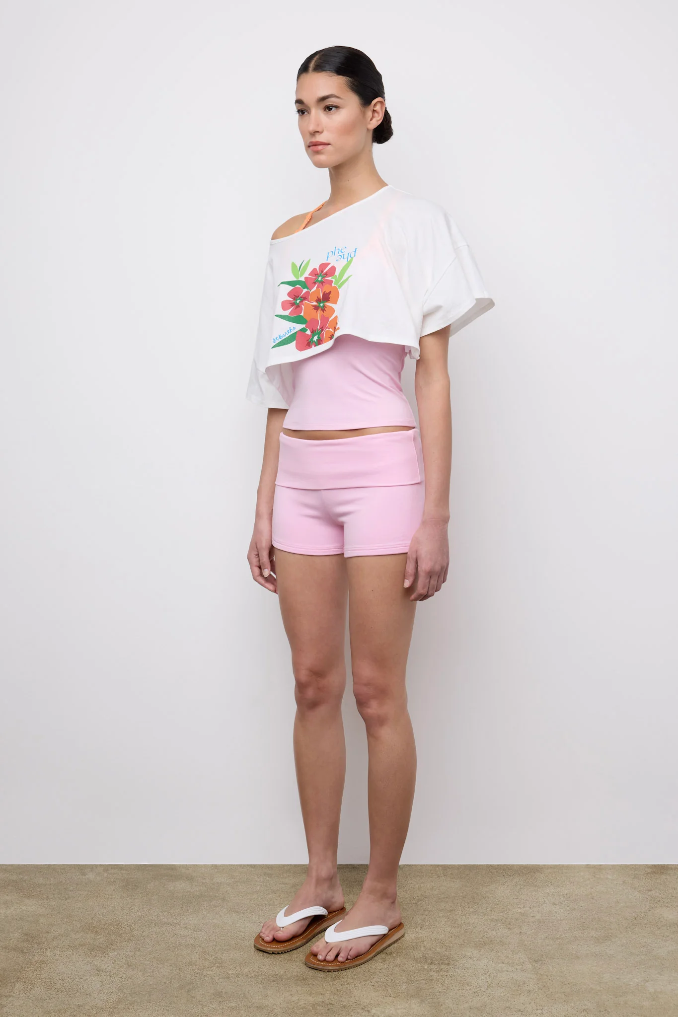 St. Barths Tee Coconut / Multi - Image 4