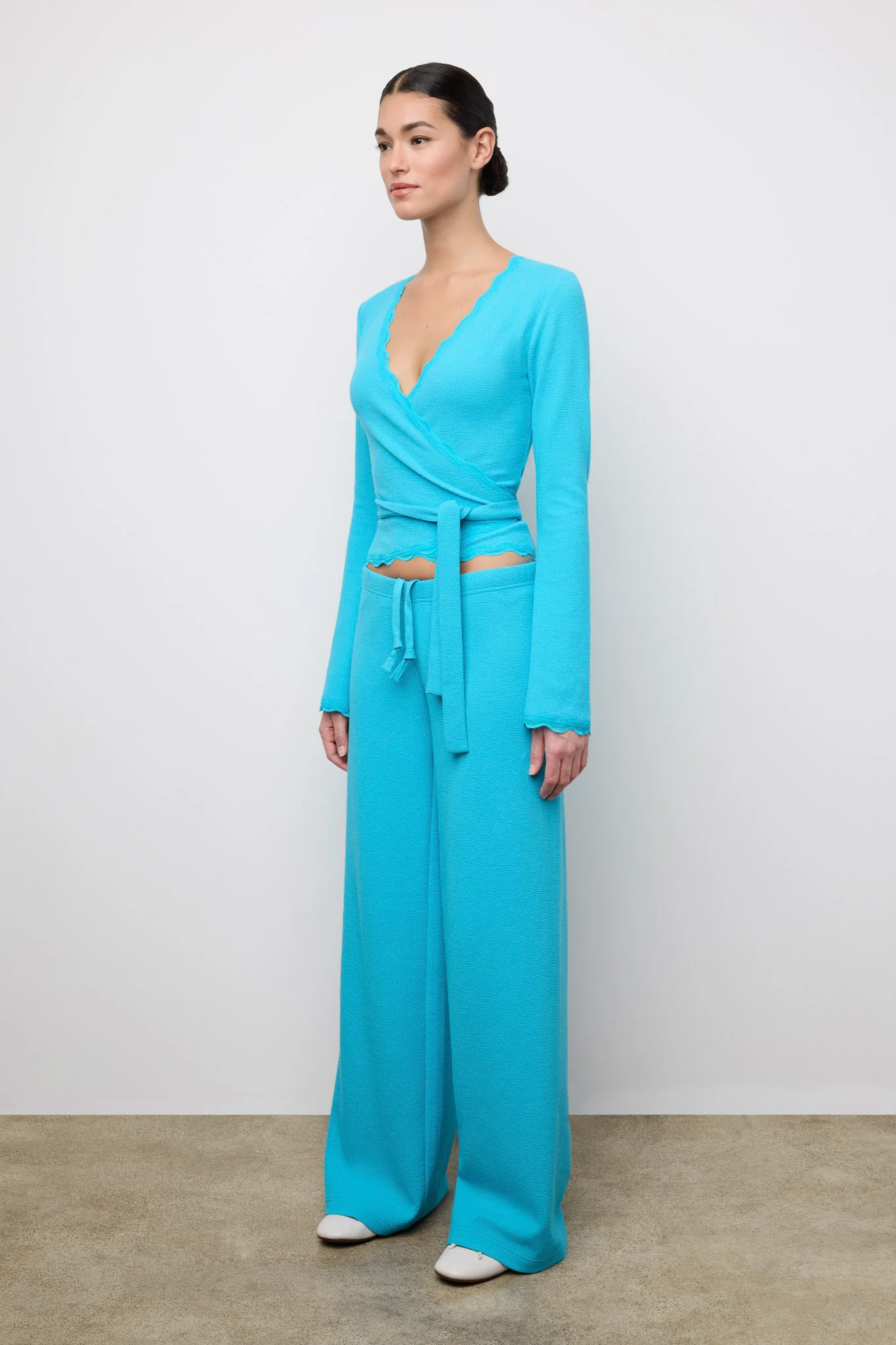 Villa Lounge Pant St. Barths Blue - Image 3
