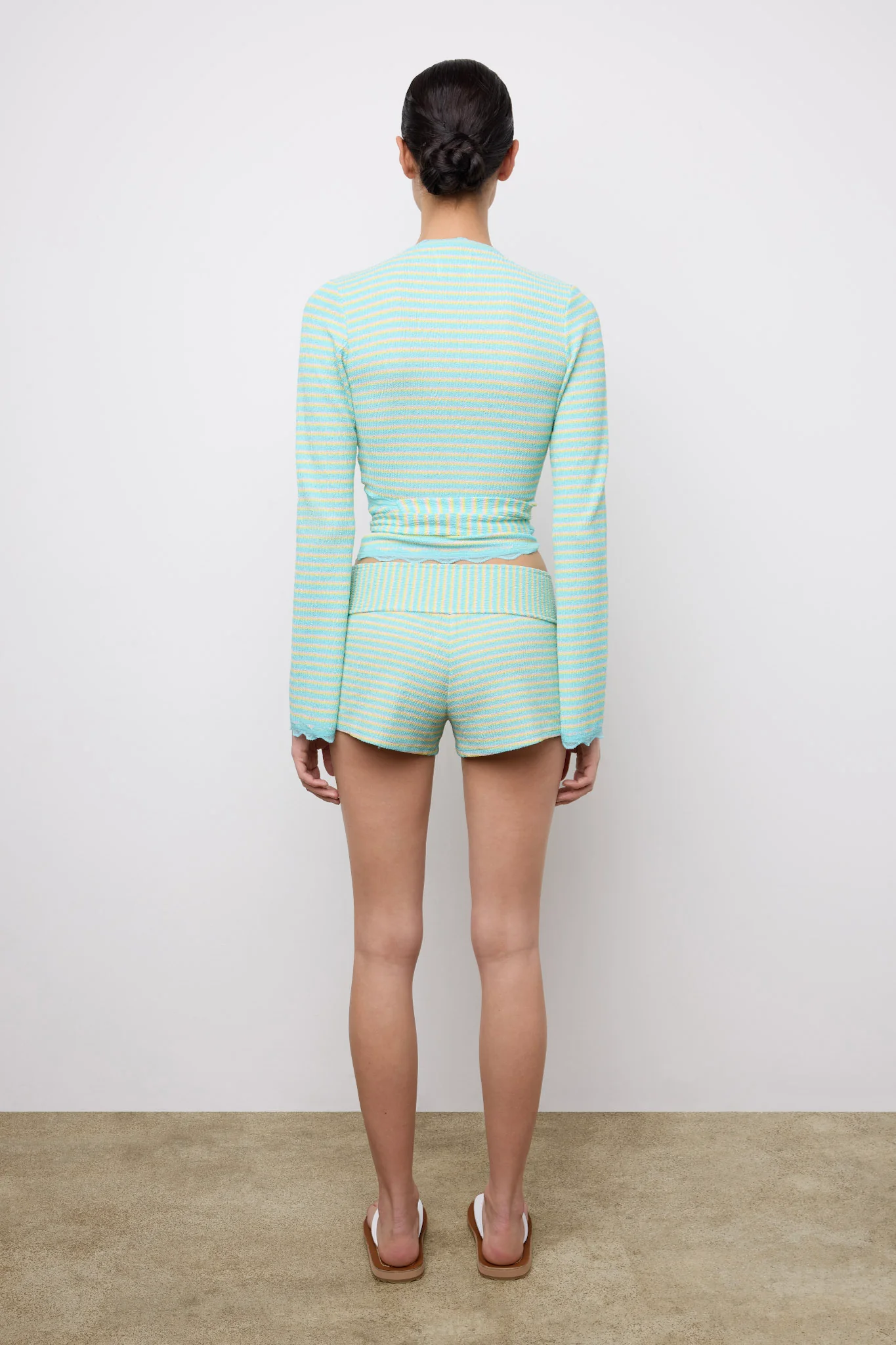 Villa Micro Short Sunrise Stripe - Image 5