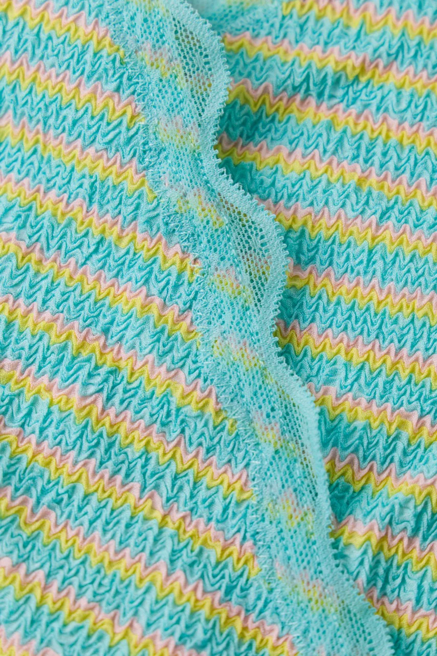 Villa Wrap Top Sunrise Stripe - Image 7