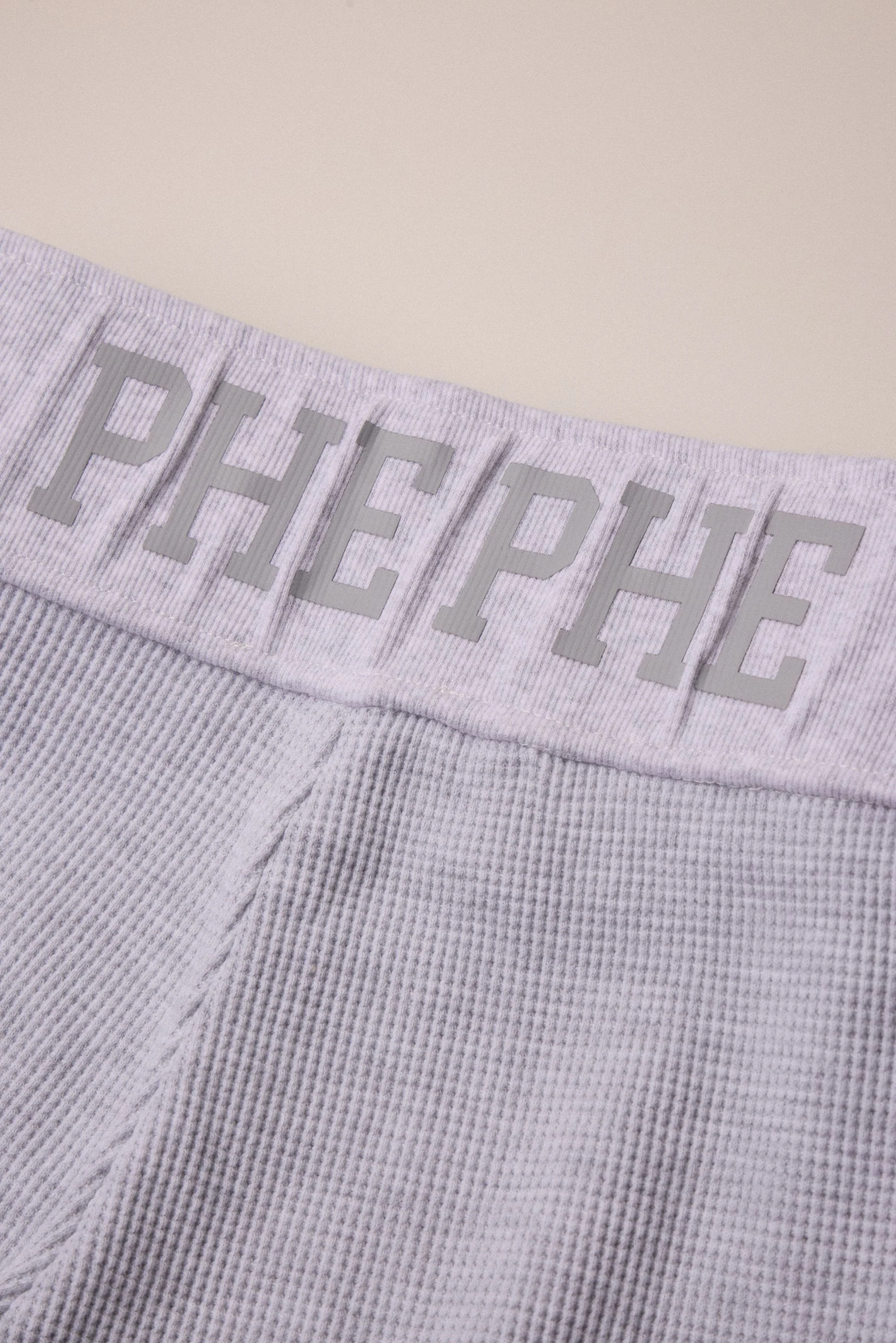 Waffle Pant Light Heather Grey - Image 5