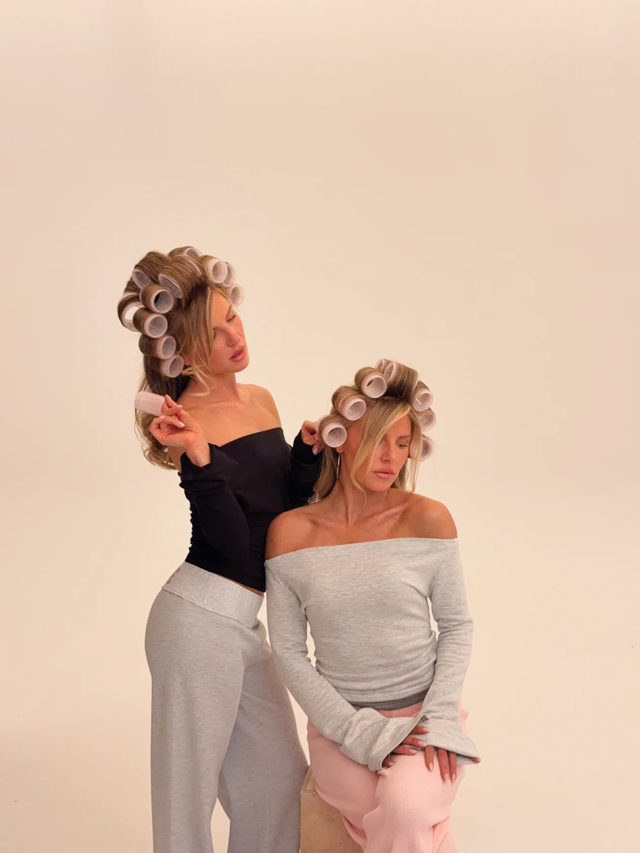 Waffle Pant Light Heather Grey - Image 6
